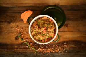 Moroccan lentil light soup