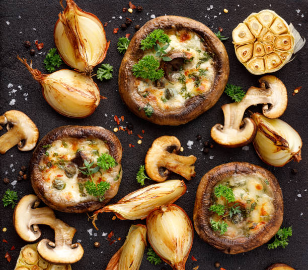 Grilled Portobello Mushrooms