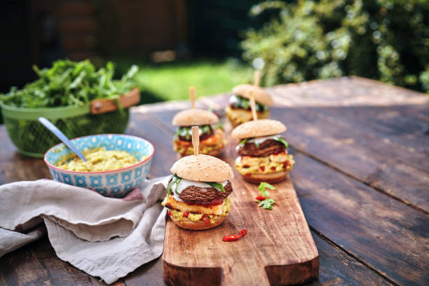 Grilled Portobello Mushroom Burgers
