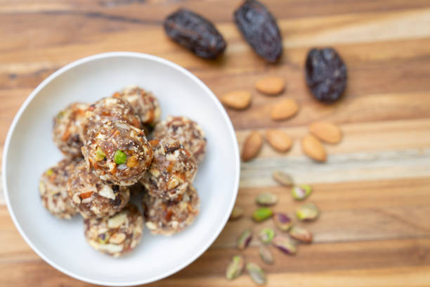 Natural nuts energy balls