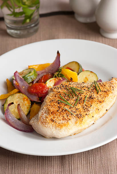 Pan-Seared Chicken with Summer Veggies