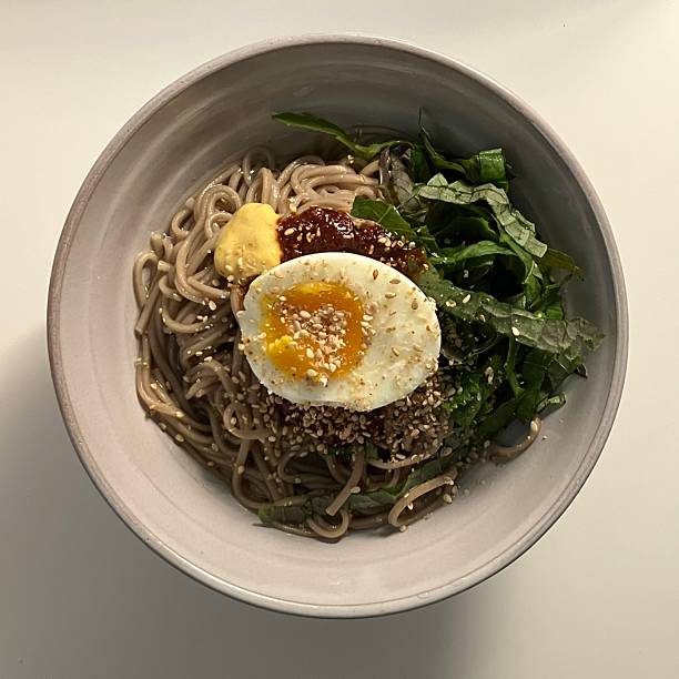Cold Soba Noodles With Sesame Sauce