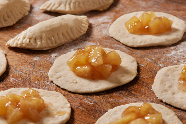 Preparing Apple Pie Hand Pies using Refrigerated Biscuit Dough