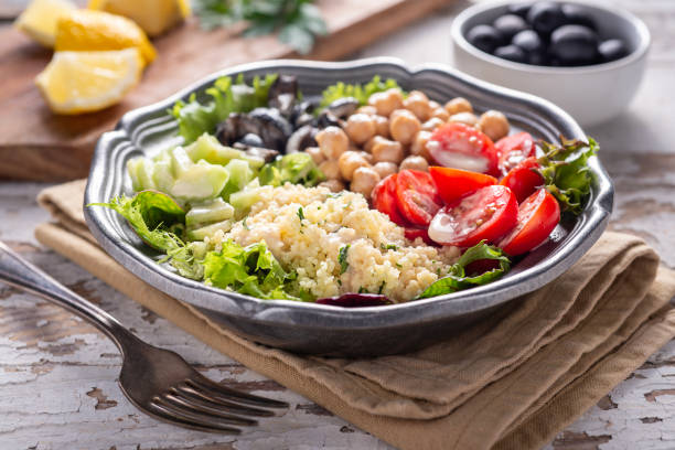 5-Minute Mediterranean Bowl – Healthy Lunch Meal Prep Recipe