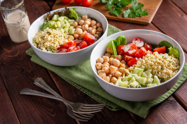 5-Minute Mediterranean Bowl – Healthy Lunch Meal Prep Recipe