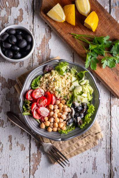 5-Minute Mediterranean Bowl – Healthy Lunch Meal Prep Recipe