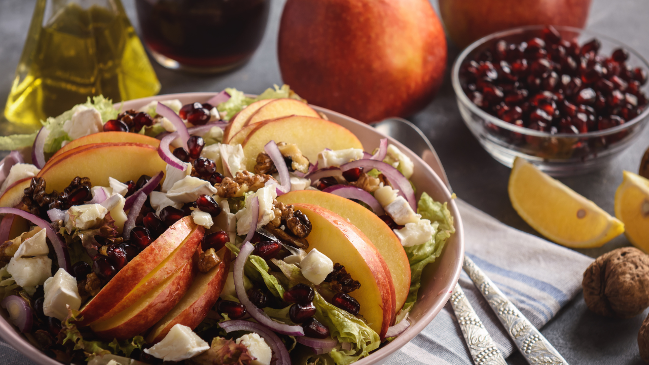 Cranberry Walnut Christmas Salad