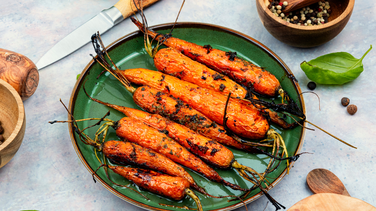 Honey-Glazed Roasted Carrots