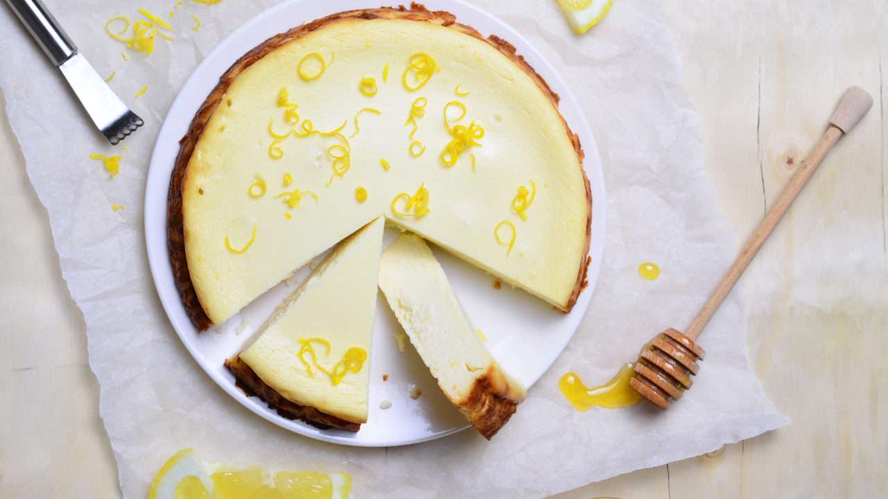 Greek Yogurt Lemon Cheesecake Bites