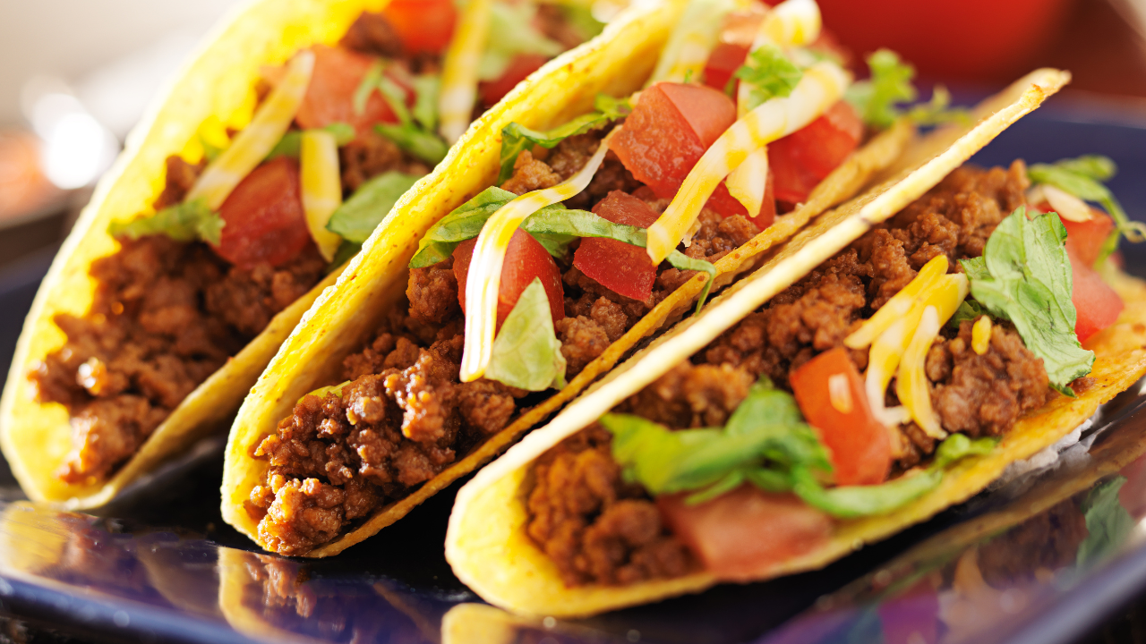 Taco Dip with Ground Beef