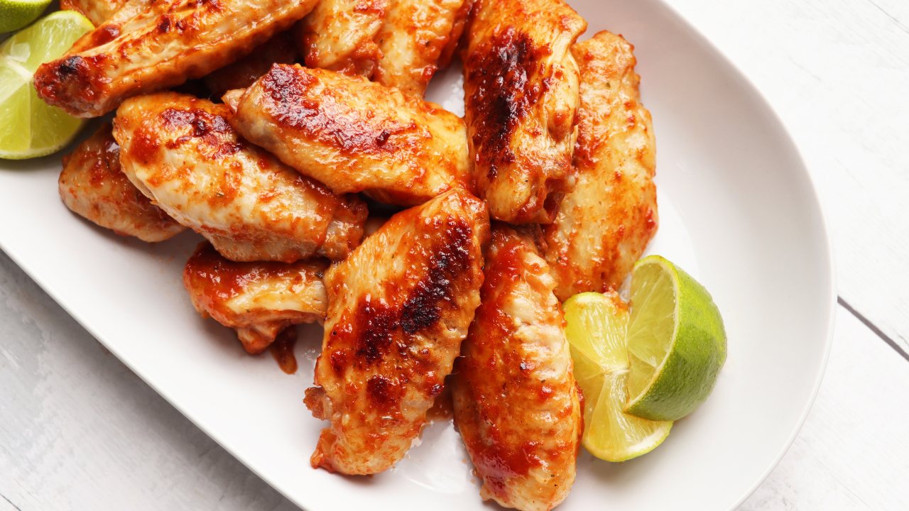 Air Fryer BBQ Chicken Wings